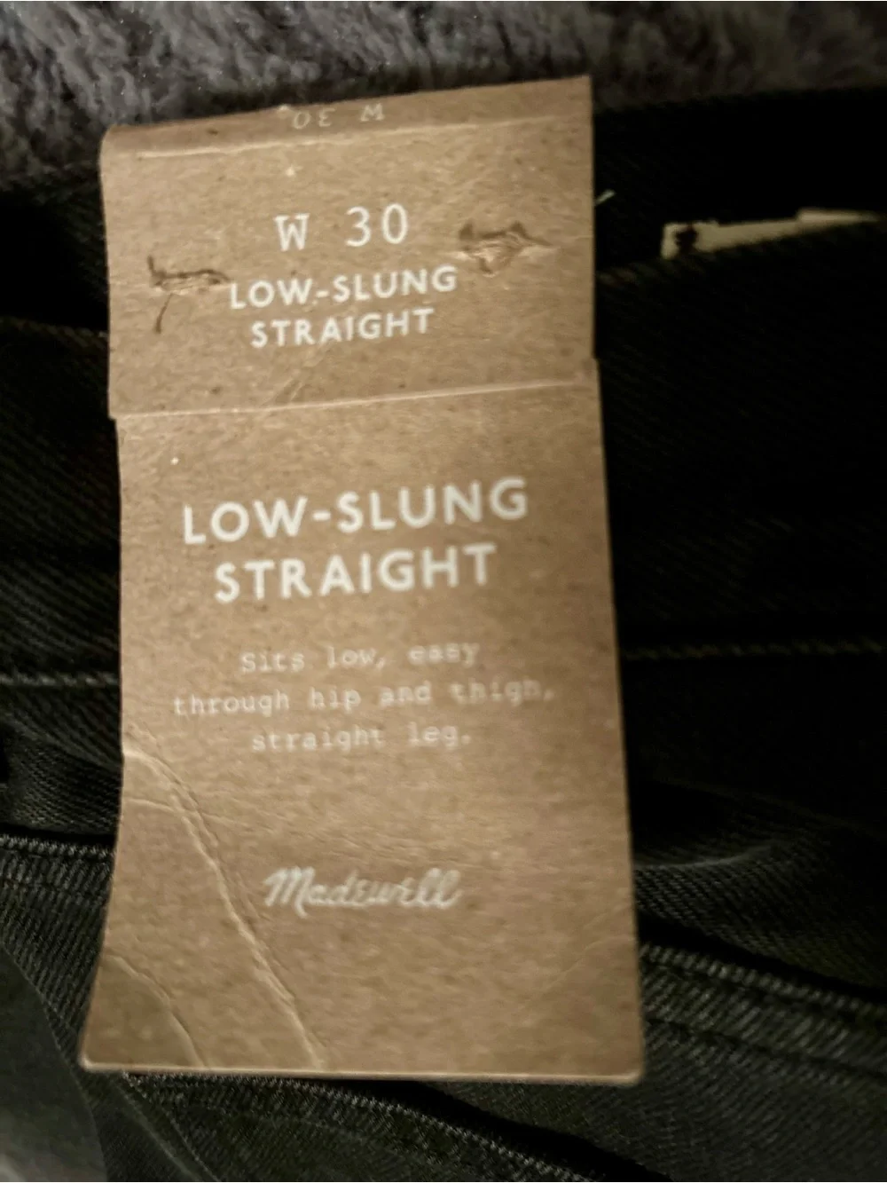 Madewell jeans straight
